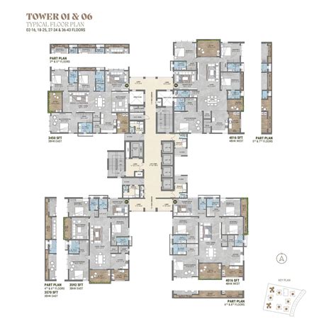 3 BHK Flats in Kokapet | 4 BHK Apartments in Hyderabad | My Home Nishada