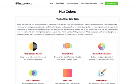 Image result for HTML Hex Color