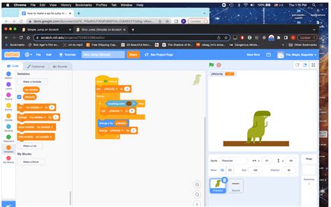 Scratch Tutorial How to Make a Sprite Jump 的图像结果