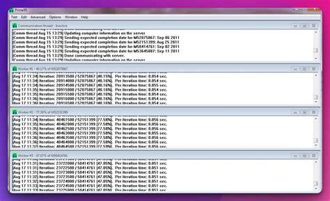 Stress Test Computer CPU 的图像结果