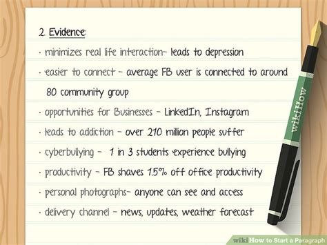 Image result for Paragraph Beginning Words