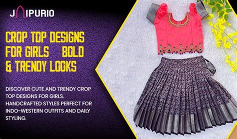 Trendy Crop Tops for Girls - Fashionable Youth Styles