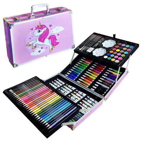 TREND-ASPIRE145 pcs Artist Colour Set Multiple Kit Professional Drawing ...