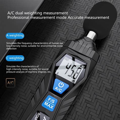 Buy Sound Level Meter Digital Sound Level Meter Reader Measurement ...