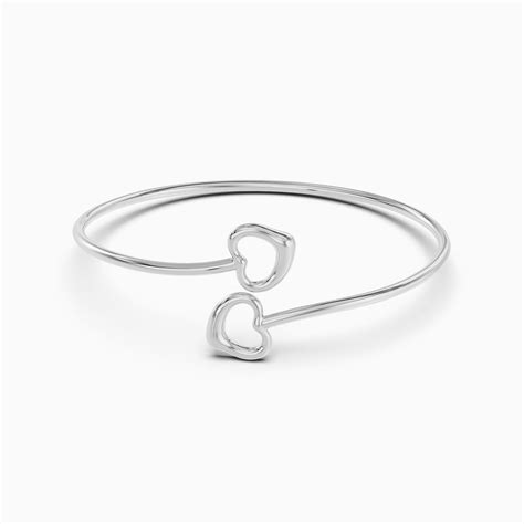 Double Open Heart Bracelet – Alokki
