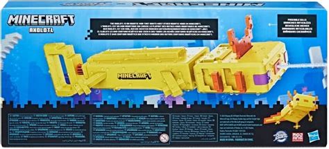Novo Nerf Super Pistola Minecraft Axolotle Pistola | Ubuy India
