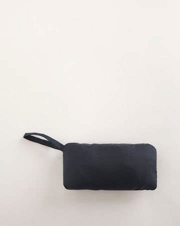 Navy Pac-A-Mac Raincoat | Ambrose Wilson