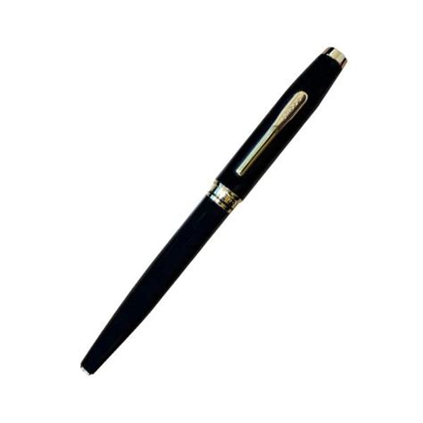 Cross Coventry AT0665-11 Black Lacquer with Gold-Tone Trim Rollerball ...