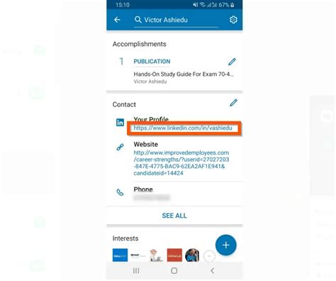 How to Find LinkedIn Profile URL 的图像结果