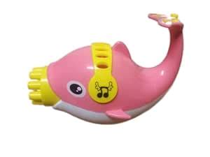 Buy Dolphin Gun (Pink) Dolphin Bubble Maker, Bubble Gun with Refillable ...