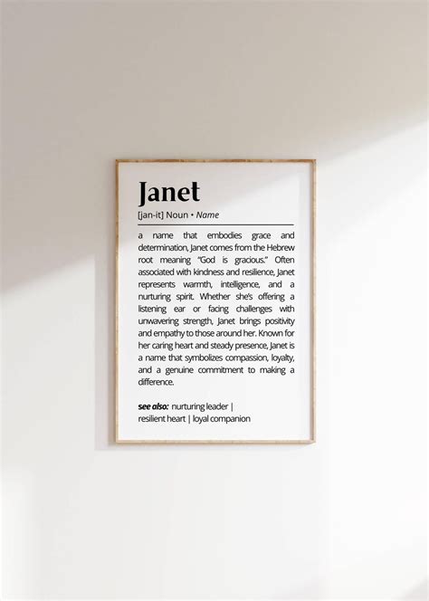 Janet Name Meaning