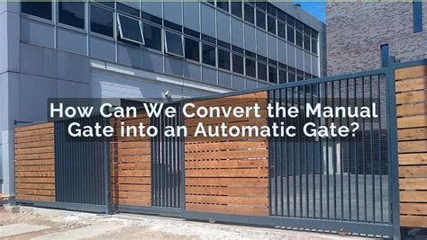 Image result for How to Automate Gate
