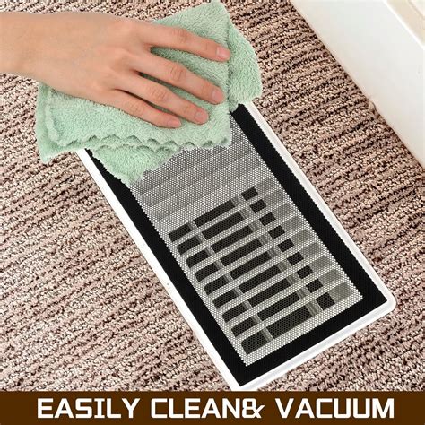 Buy 24 Pcs Floor Vent Cover Rectangle Floor Register Magnetic PVC Vent ...