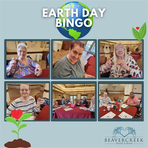 Beavercreek Health and Rehab on LinkedIn: #earthday #bingofun # ...