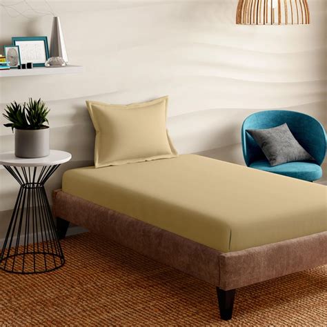 Buy PORTICO Shades Cotton 152TC 2Pcs Single Bedsheet Set from Portico ...