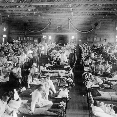 1918年8月19日欧洲爆发了西班牙流感 - 历史上的今天
