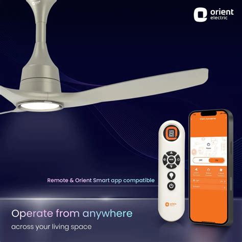 AEROSENSE SMART BLDC CEILING FAN UNDERLIGHT DUNE GOLD