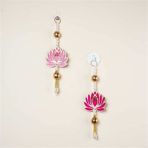 Buy Lotus Festive Wall Hangings I Set of 2 Online On Zwende