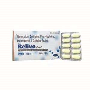 RELIVO Cold Tablets Genesis Biotec Inc.