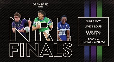 NRL Finals Weekend , 81 Central Avenue, Oran Park, NSW, Australia, New ...