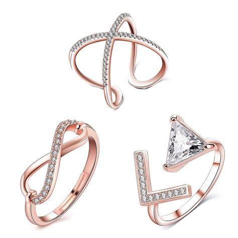 Yellow Chimes Rings for Women and Girls Crystal Ring |Adjustable ...