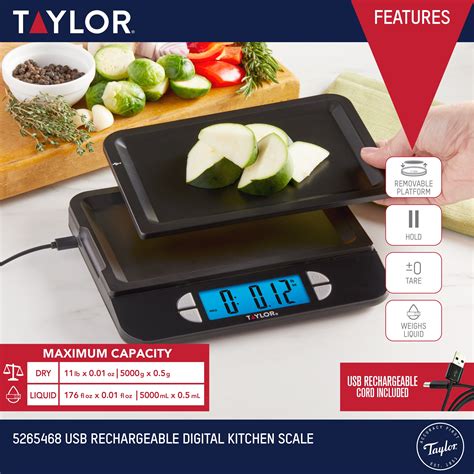 Taylor Digital Food Scale Calibration at Jamie Crow blog