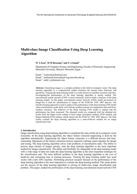 Image result for Multi-Class Images Classification without Using Framework