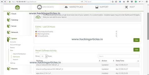 Setup Firewall Pentest Lab using Clear OS - Hacking Articles