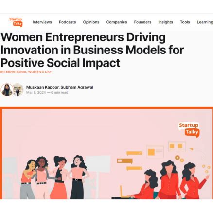 Women Entrepreneurs Driving Innovation in Business Models for Positive ...