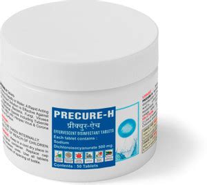 BACTAFREE Sodium dichloroisocyanurate (NaDCC) effevercent Tablets for 1 ...