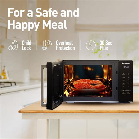 Panasonic 25L Solo Microwave Oven NN-ST310QBFG | 85 Auto Cook Menus ...