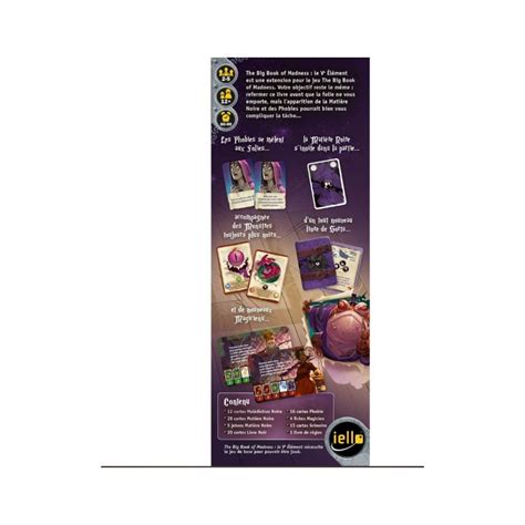 Buy The Big Book of Madness - Le Ve Élément - Boardgame - Iello