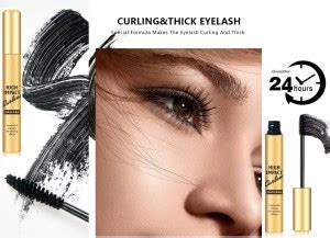 NADJA EYE CATCHING LOOK DEEP BLACK MASCARA THICK EYE LASESH 10 ml ...