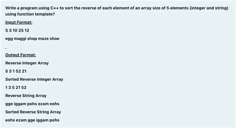Write a Program to Reverse an Array or String in C 的图像结果