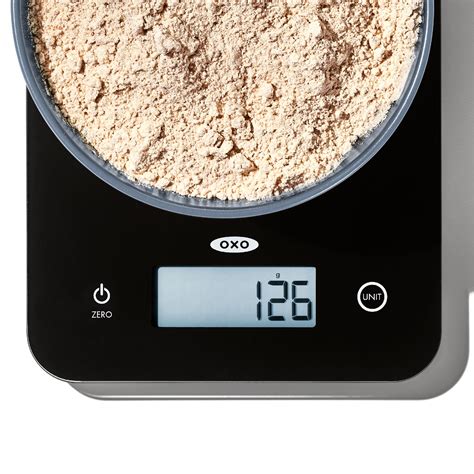 11lb/5kg Everyday Glass Food Scale | OXO UK