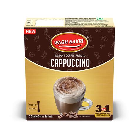 Buy Wagh Bakri Instant Coffee Premix Cappuccino | Instant Coffee
