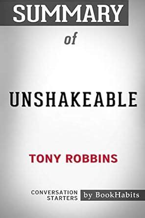 Buy Summary of Unshakeable by Tony Robbins: Conversation Starters Book ...