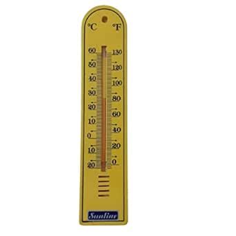 V-RAM Plastic Wall hanging Small thermometer with clear visibility ...