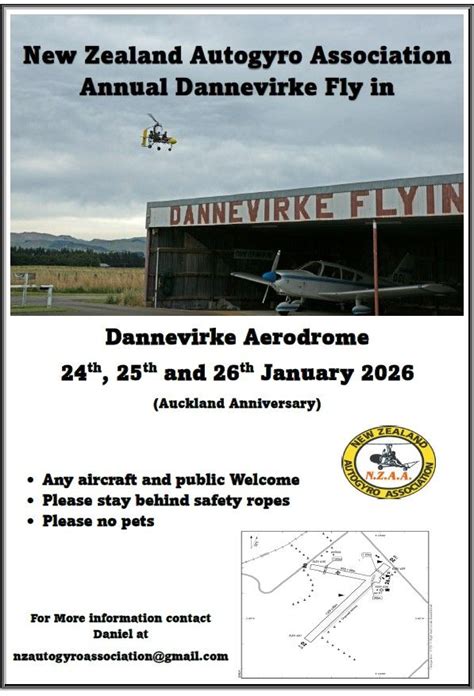 New Zealand Autogyro Association Annual Dannevirke Fly In, Dannevirke ...