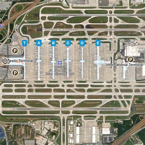 Atlanta Ga Airport Map at Eunice King blog