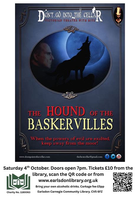 The Hound of the Baskervilles Theatre Show, Earlsdon Library, Earlsdon ...
