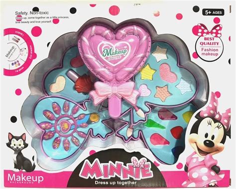 Ixora Pink Disney Minnie Make Up Toys Princess Set Kids Girls Children ...