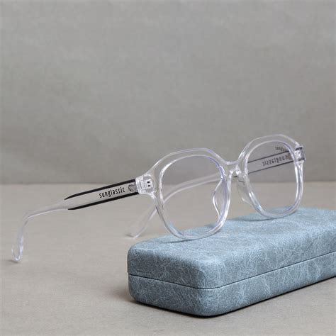 Buy Crypto Clear Square Sunglasses - Sunglassic