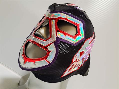 Buy Rafale 666 Muerte MASK Wrestling MASK Luchador Costume Wrestler ...