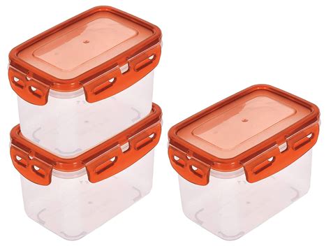 Kuber Industries Plastic Food Storage Container/Box For cookies, nuts ...