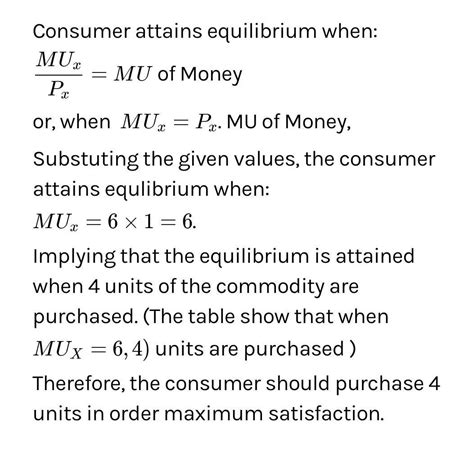 A consumer’s marginal utility function of two goods X and Y is as ...