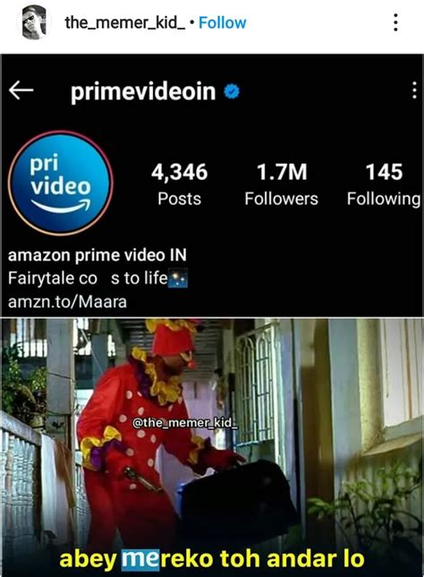 Amazon Prime Video's missing 'me' gives rise to various memes on social ...