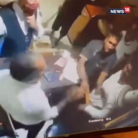 रात 12:30 बजे फ्री खाना नहीं मिलने पर पुलिसवाले को लगी मिर्ची, CCTV में ...