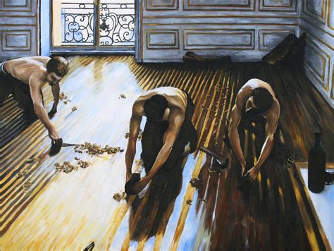 Finished Commission: Reproduction of Gustave Caillebotte’s Floor ...