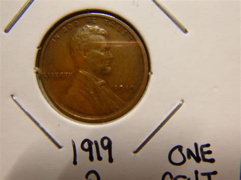 1919 P Lincoln Wheat Cent Small Cents - For Sale, Buy Now Online - Item ...